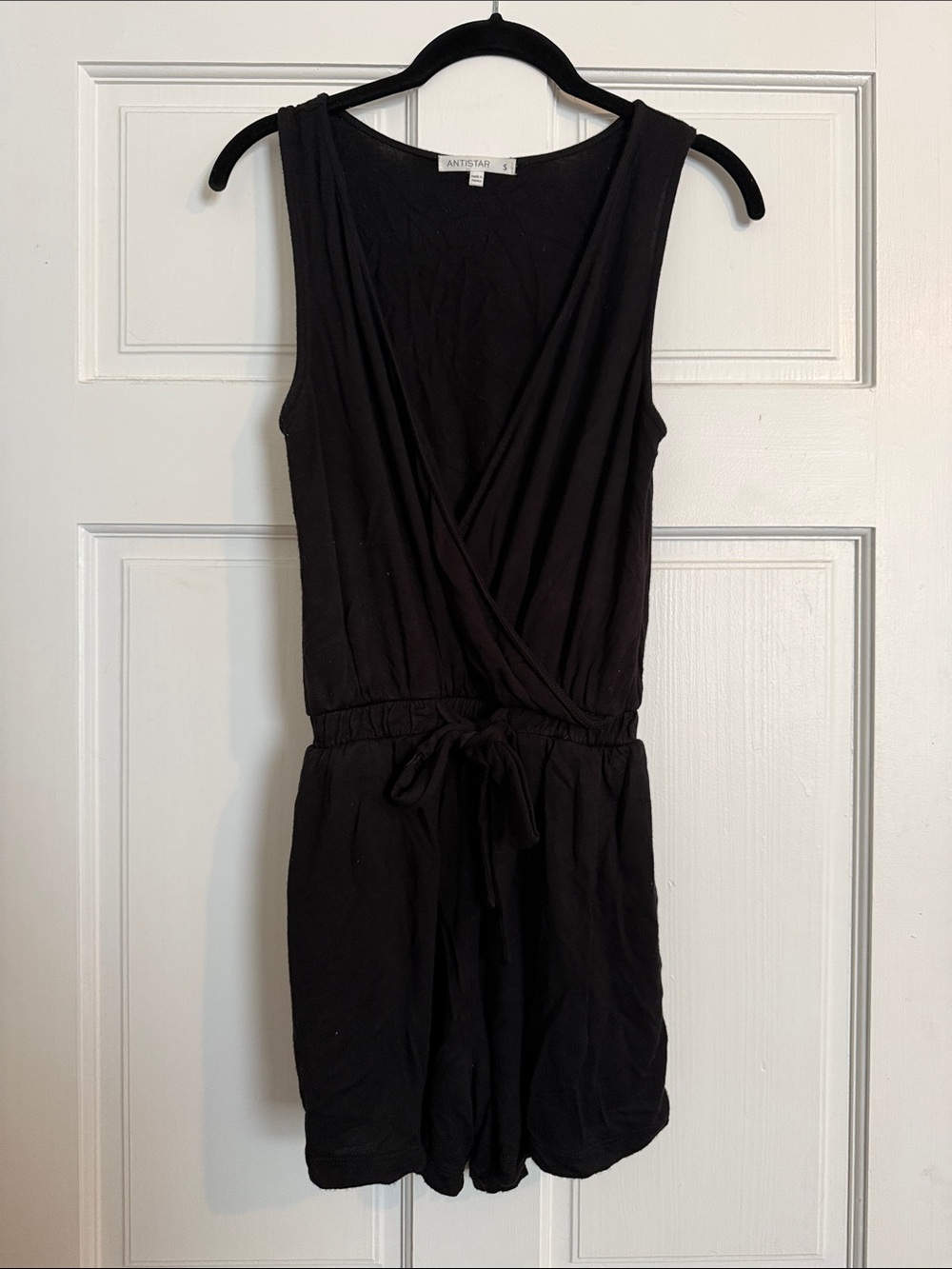 Antistar Black Sleeveless Romper